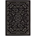 Nourison Nourison 11210 Home & Garden Area Rug Collection Black 7 ft 9 in. x 10 ft 10 in. Rectangle 99446112101